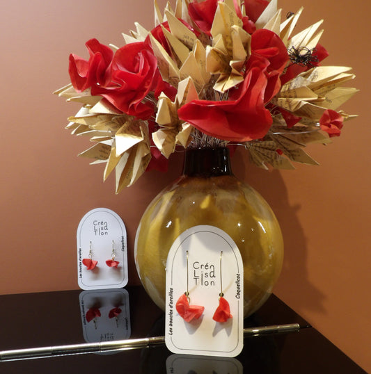Dormeuses coquelicot