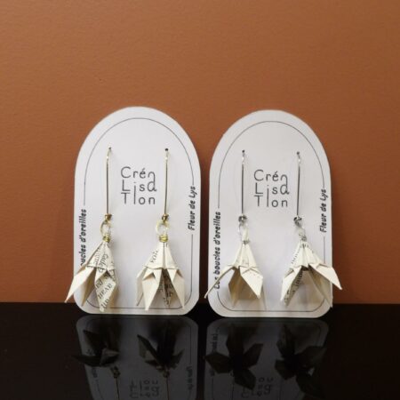 Dormeuses fleur de lys